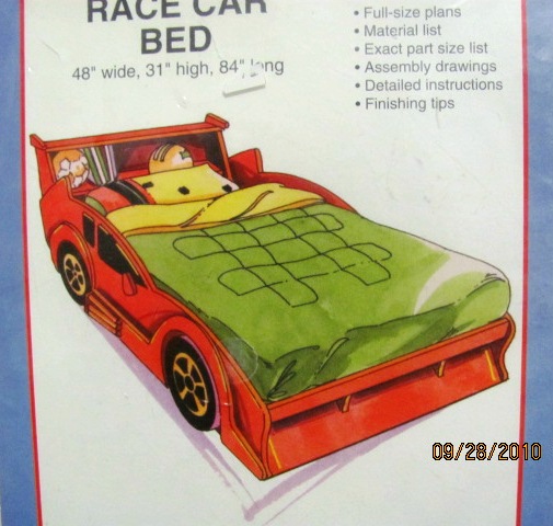 Race Car Bed Plans Free